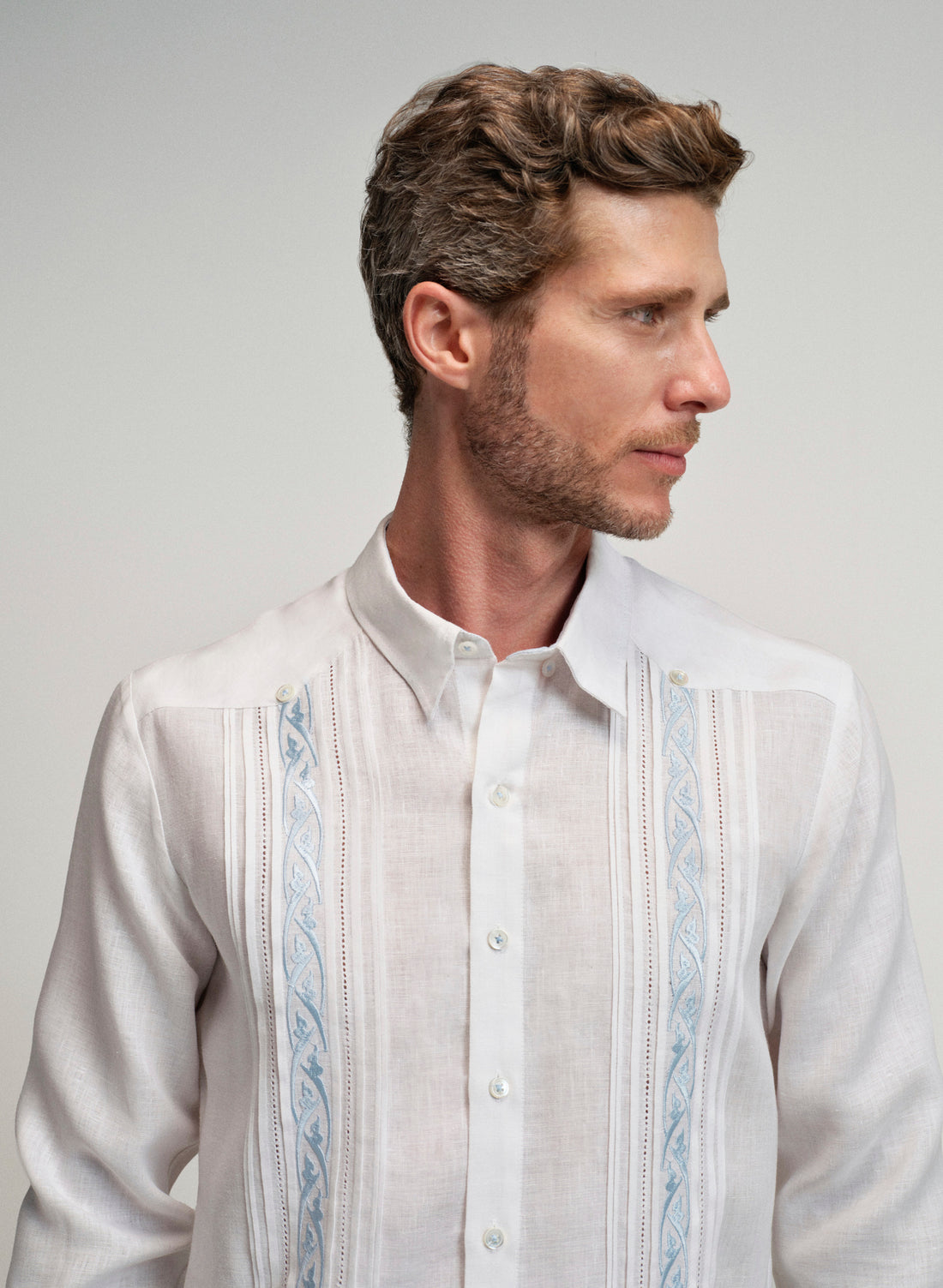 Guayabera 100% Lino Caleana