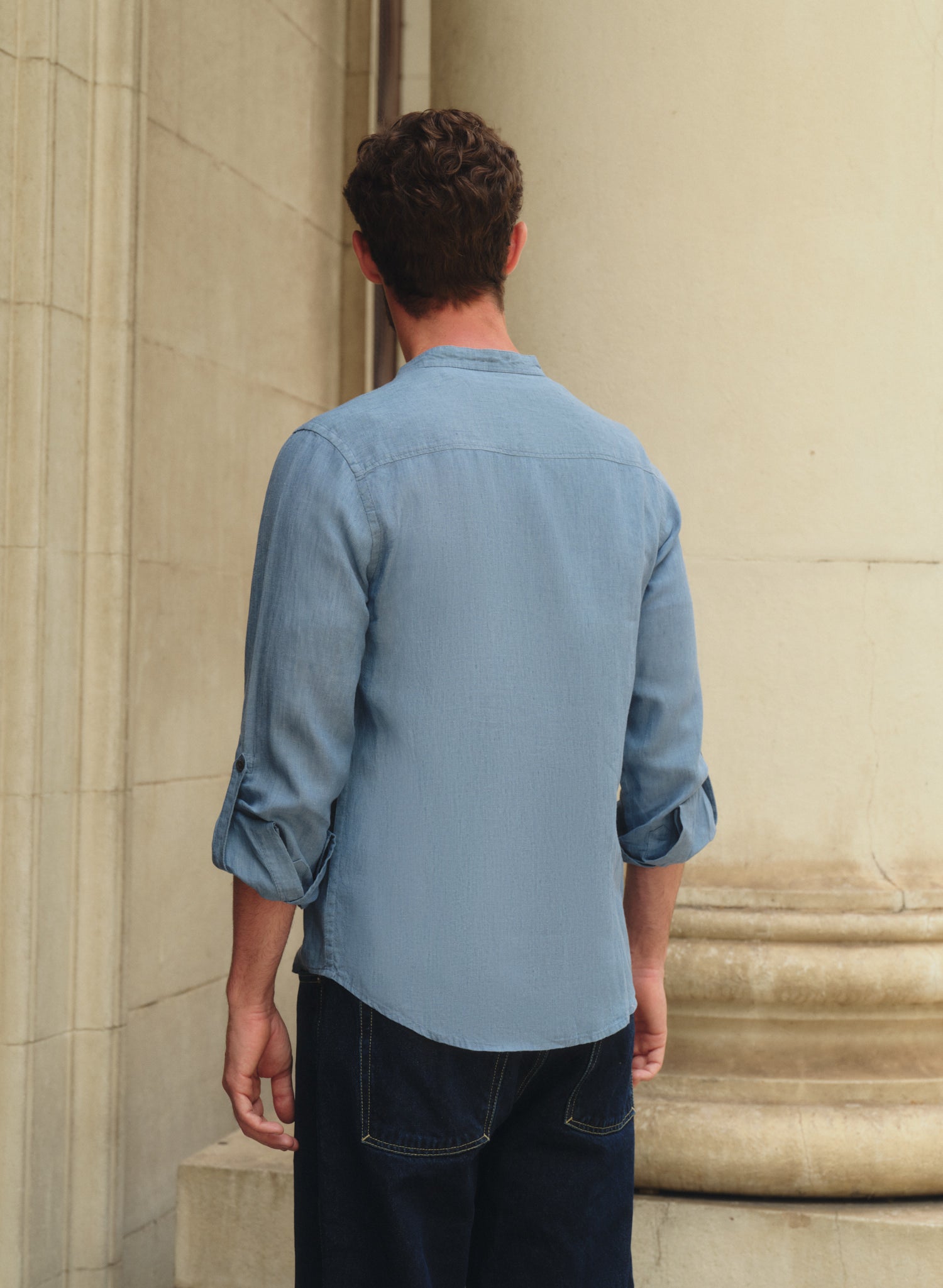 Camisa manga larga 100% Lino Erial