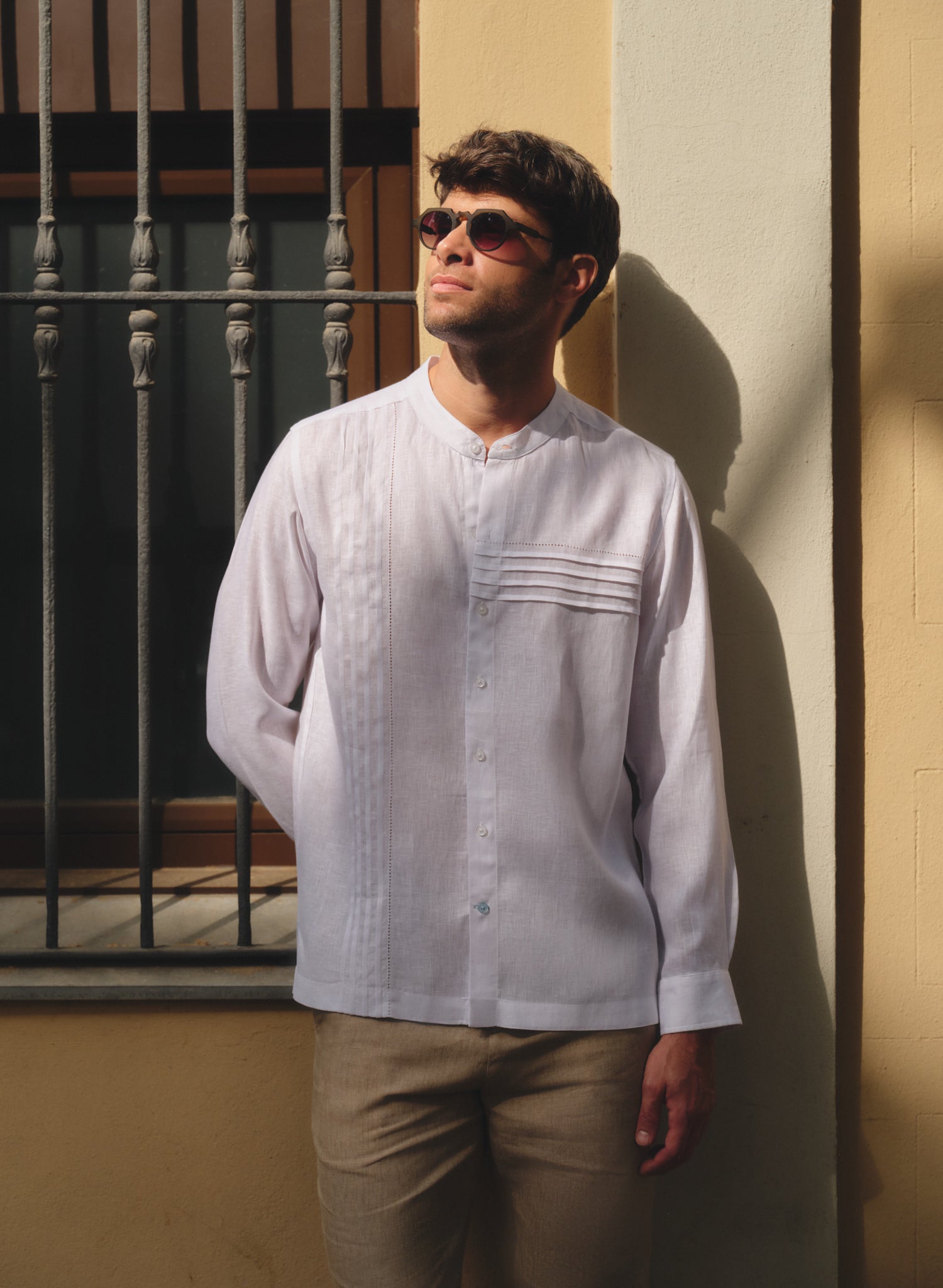 Camisa manga larga 100% Lino Herman