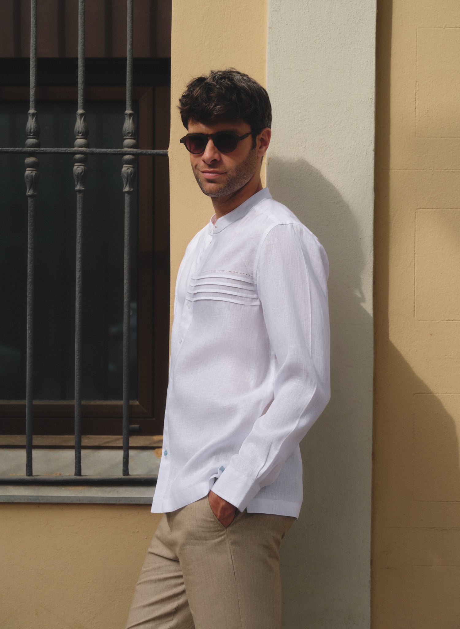 Camisa manga larga 100% Lino Herman