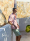 Bermuda en Lino Algodón Baru