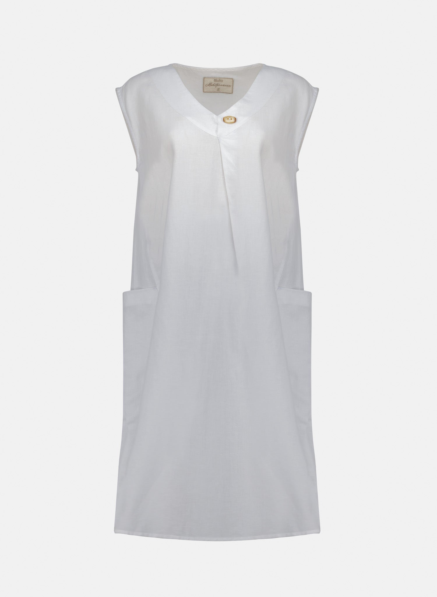 Vestido corto Lino Algodón Carcura