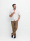 Camisa Manga Corta 100% Lino Ardila
