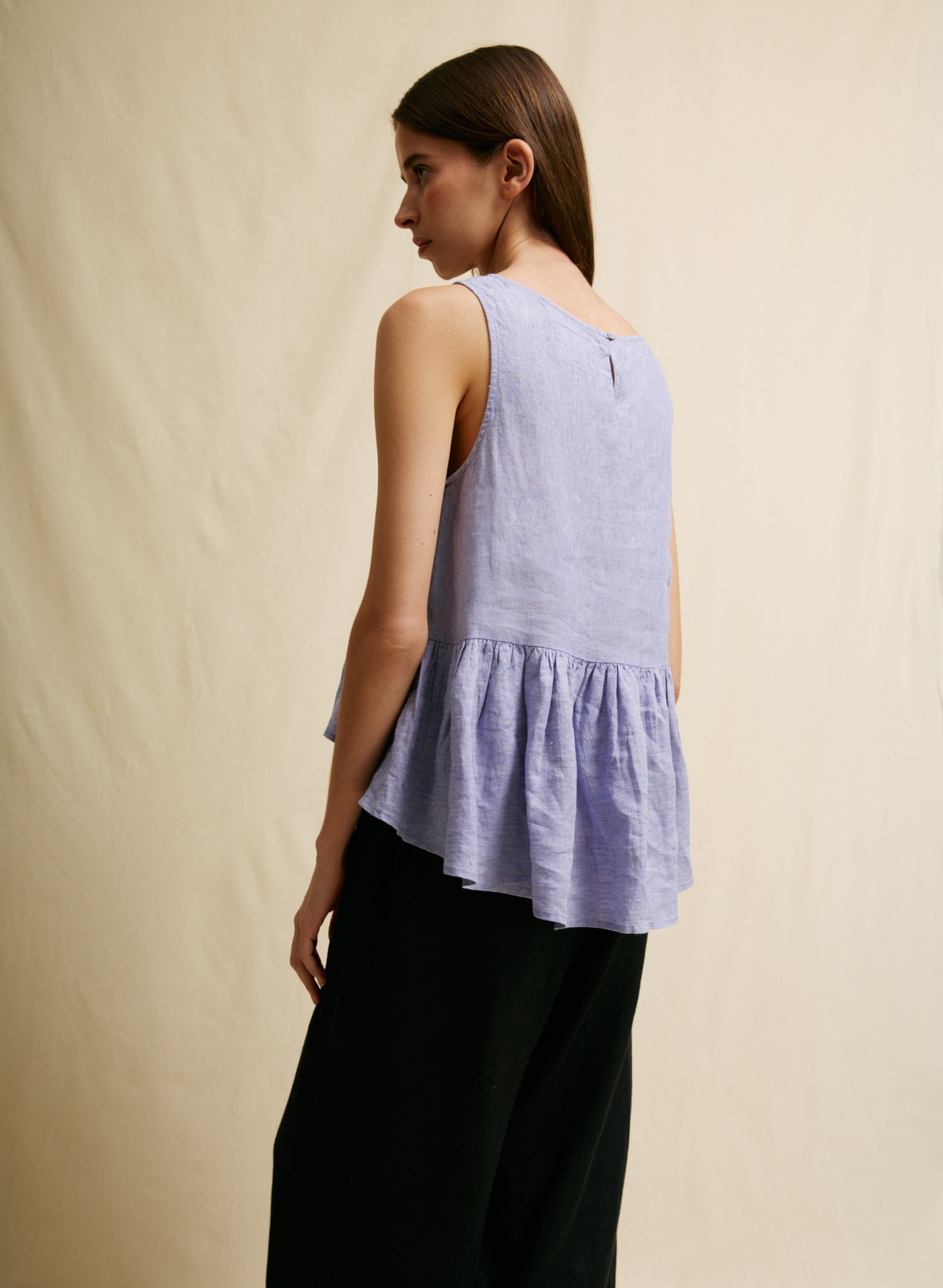 Blusa sin mangas Daryanah
