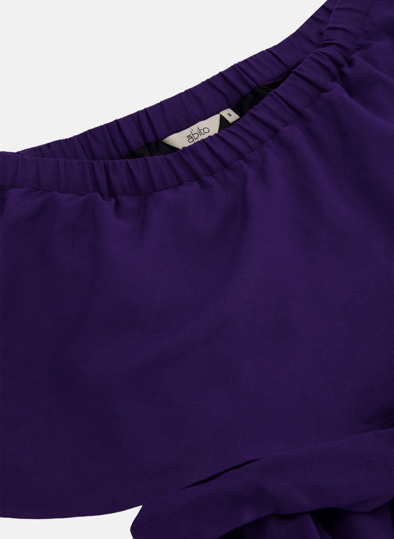 Vestido largo off shoulder 100% Lino Diane