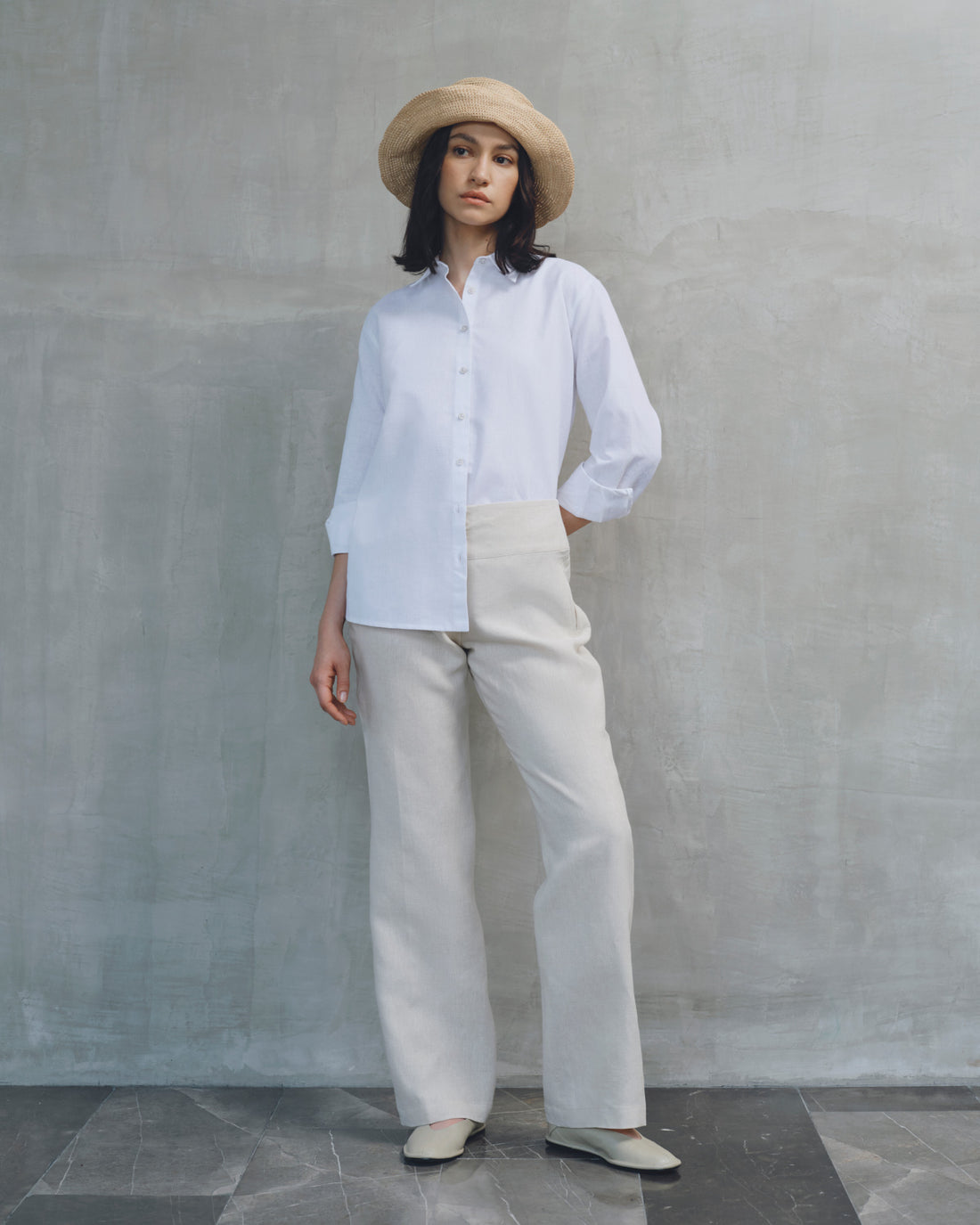 Pantalón 100% Lino Cabiz