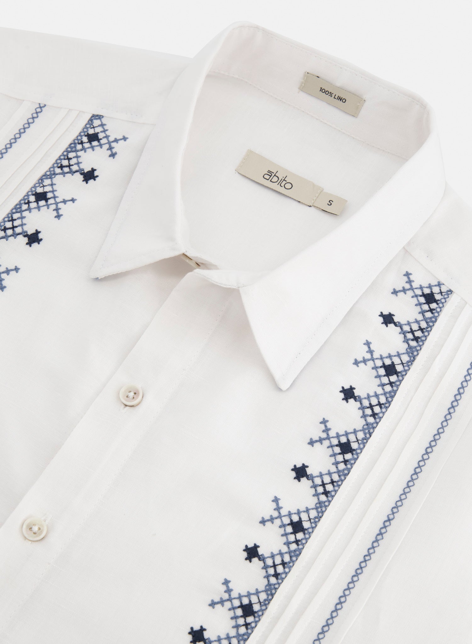Guayabera manga larga 100% Lino Felser