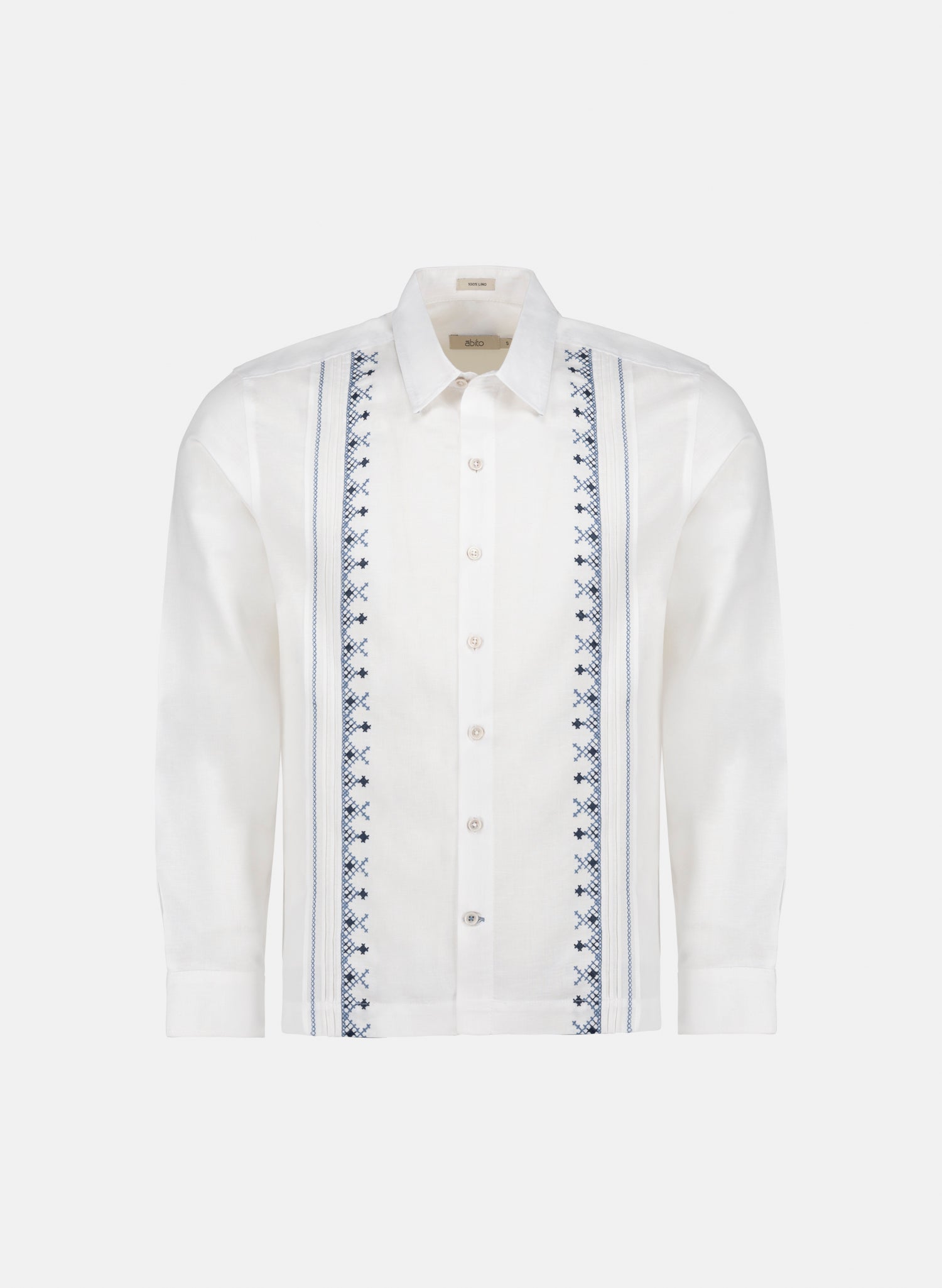 Guayabera manga larga 100% Lino Felser