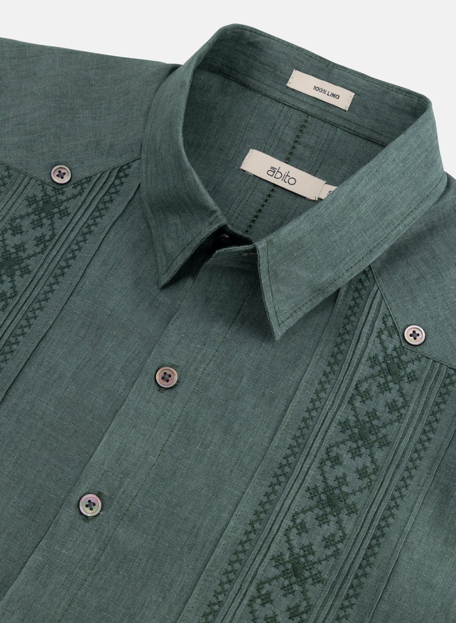 Guayabera manga larga 100% Lino Gerard