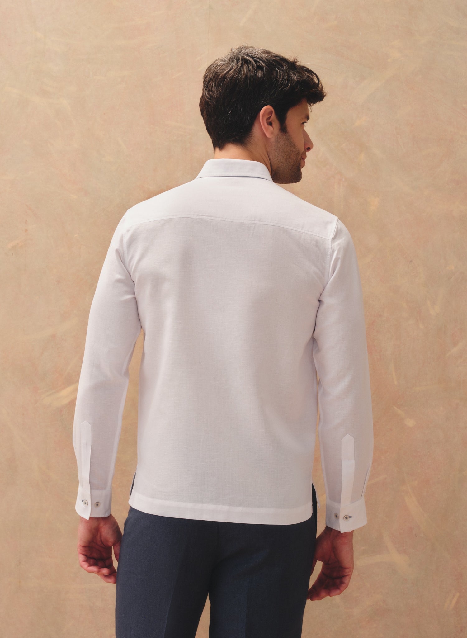 Guayabera manga larga 100% Lino Felser