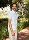 Guayabera Manga Corta 100% Lino Aburto
