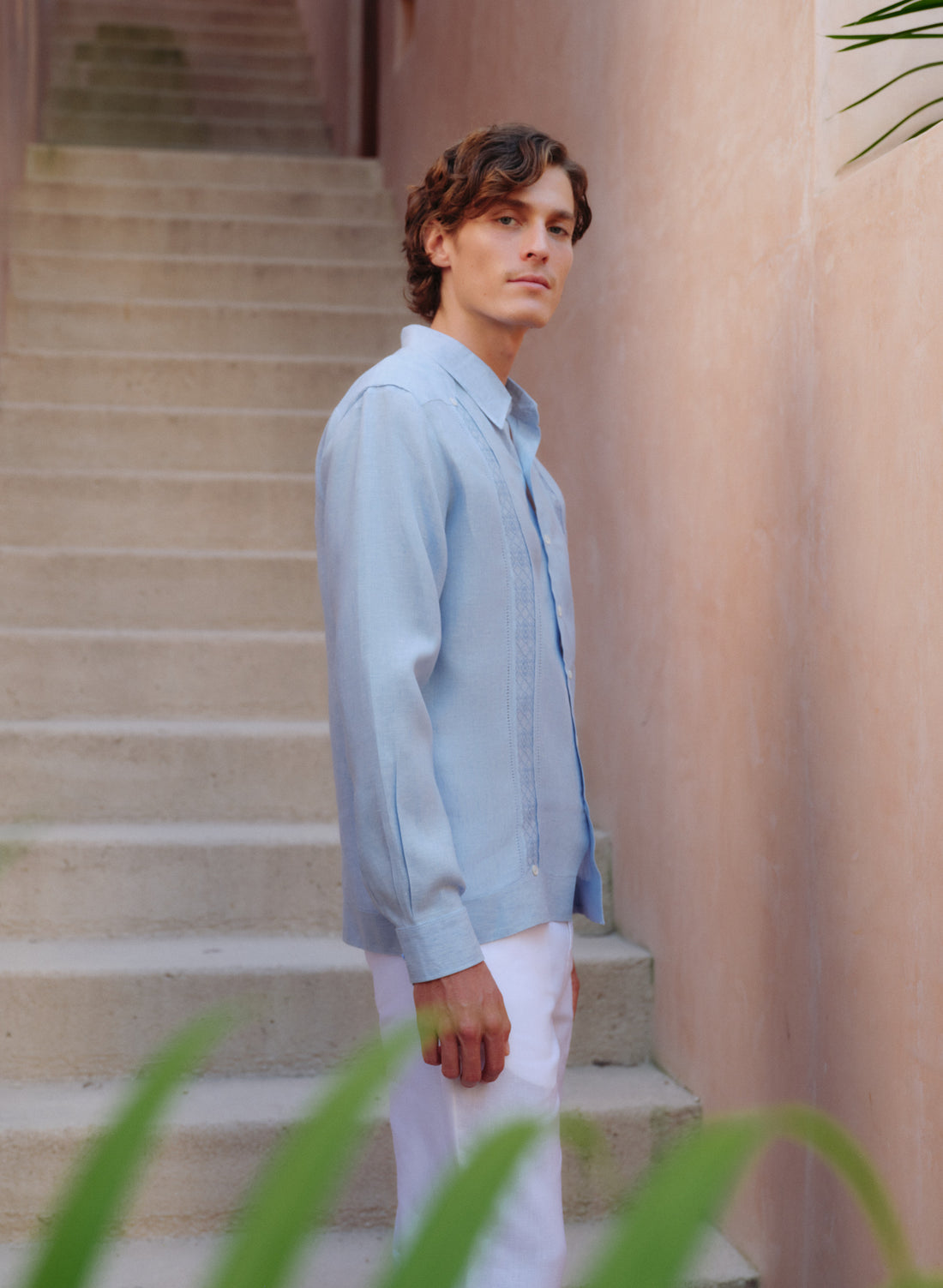 Guayabera 100% Lino Hawley TX