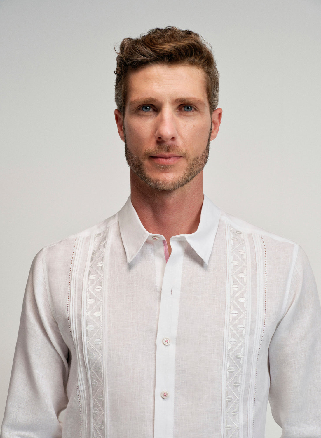Guayabera Lino Algodón Holguin