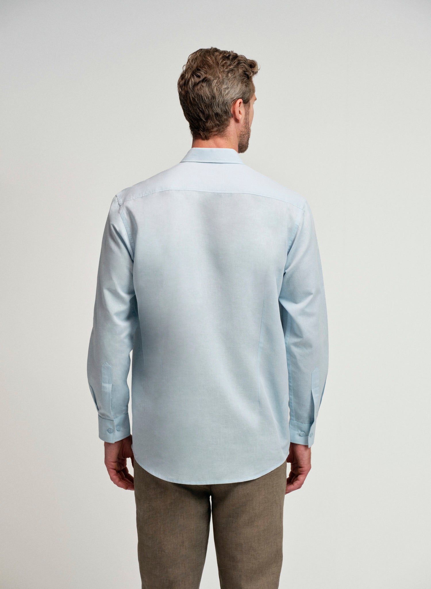 Camisa manga larga 100% Lino Italiano