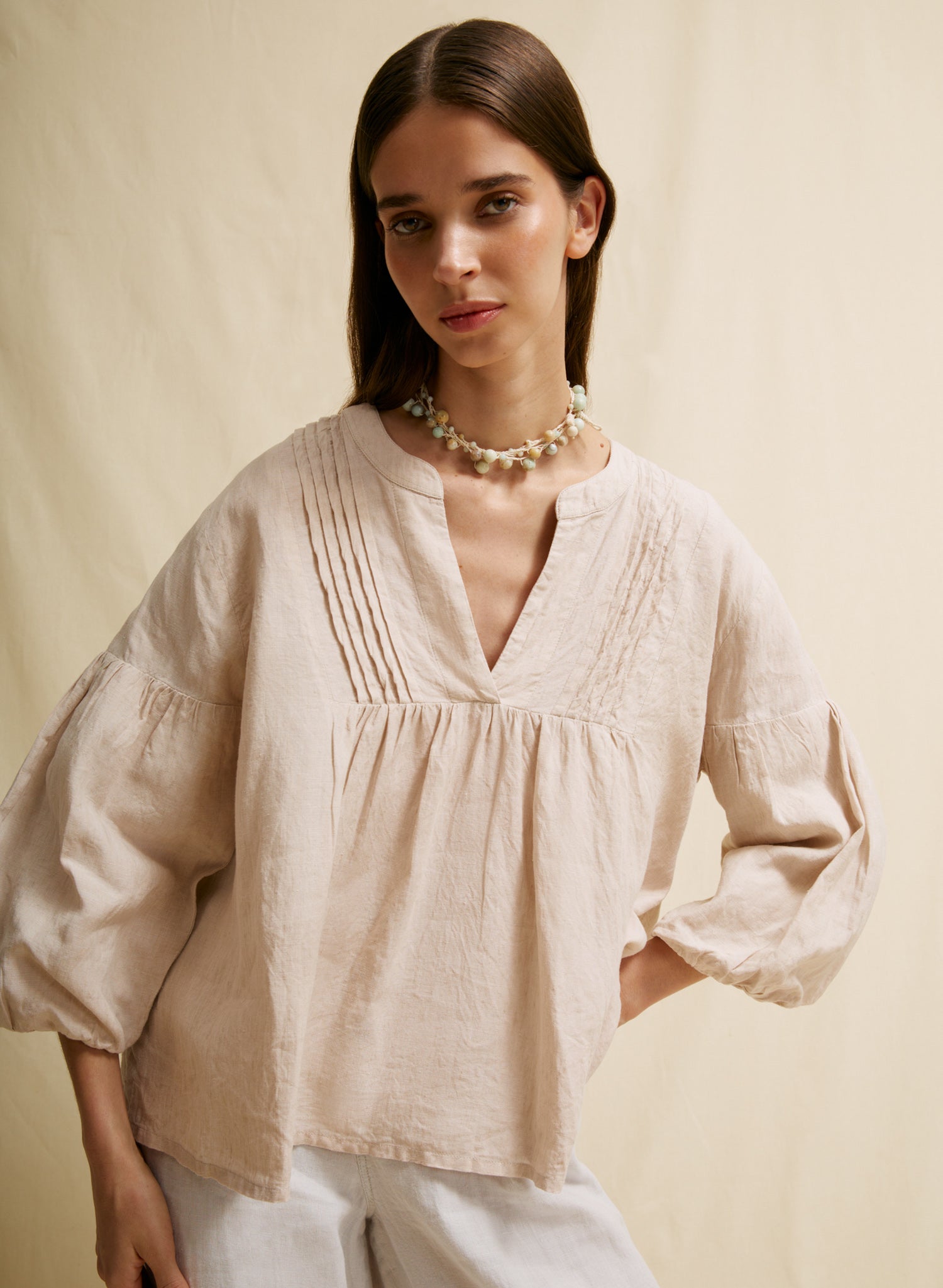 Blusa Manga Tres Cuartos Kemmuna