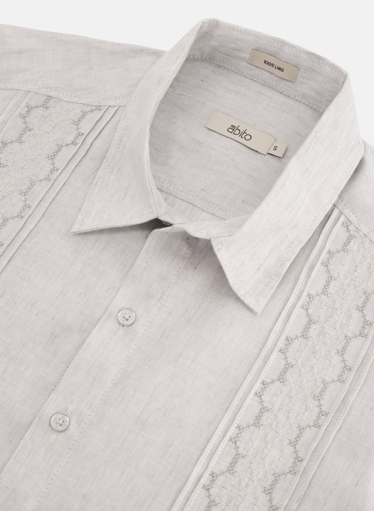 Guayabera manga larga 100% Lino Klem