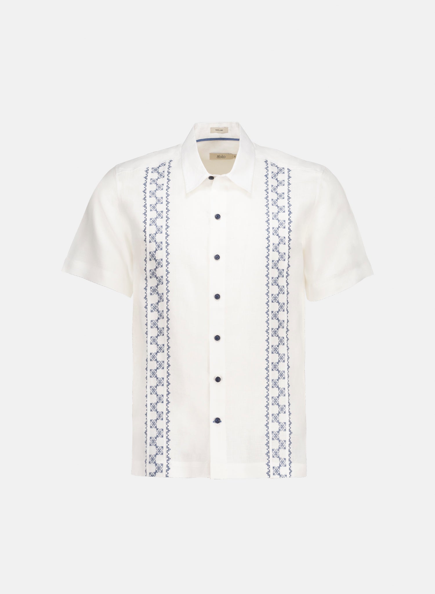 Guayabera manga corta Lino Algodón Latasa