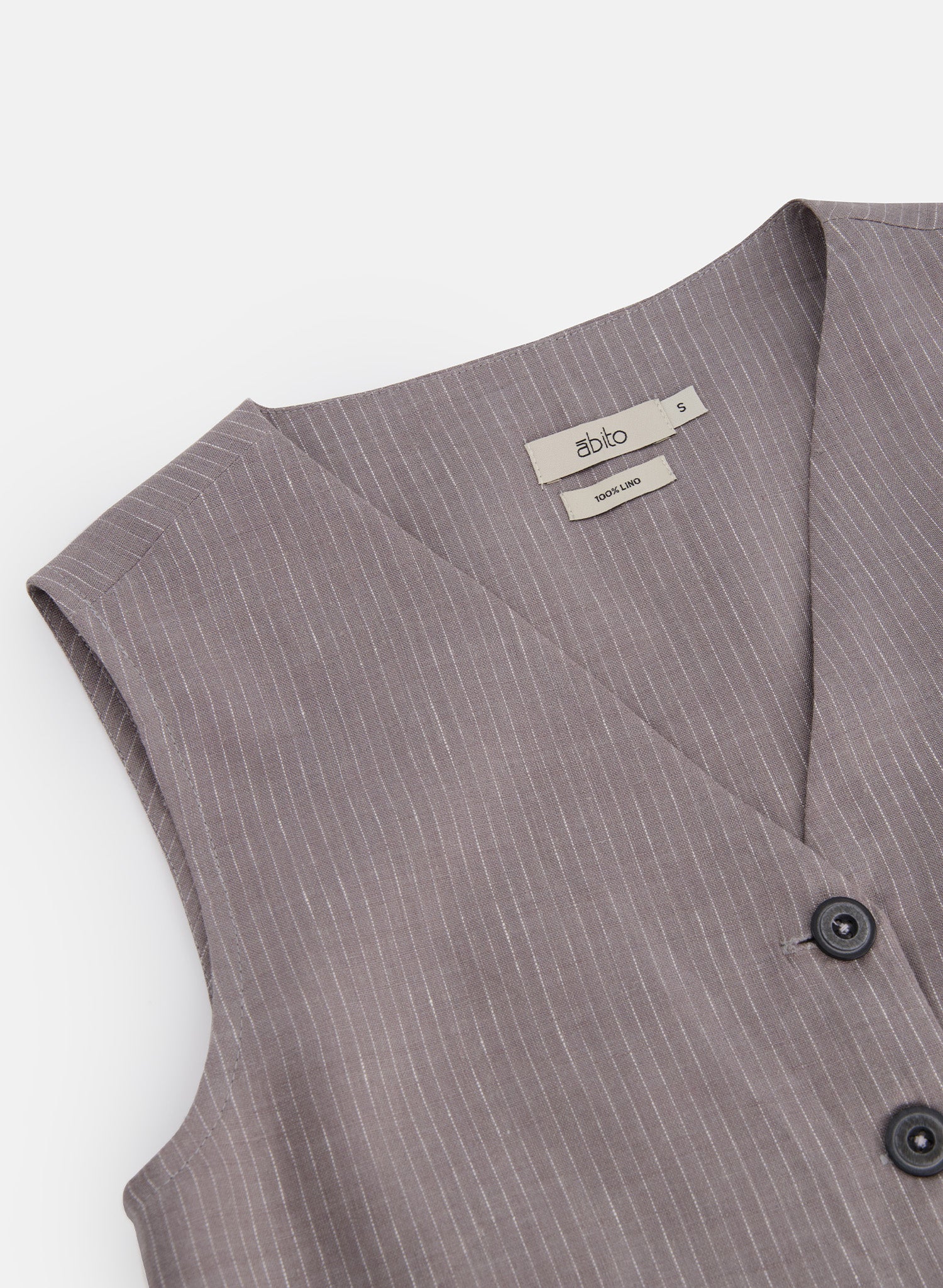 Chaleco 100% Lino Lunare