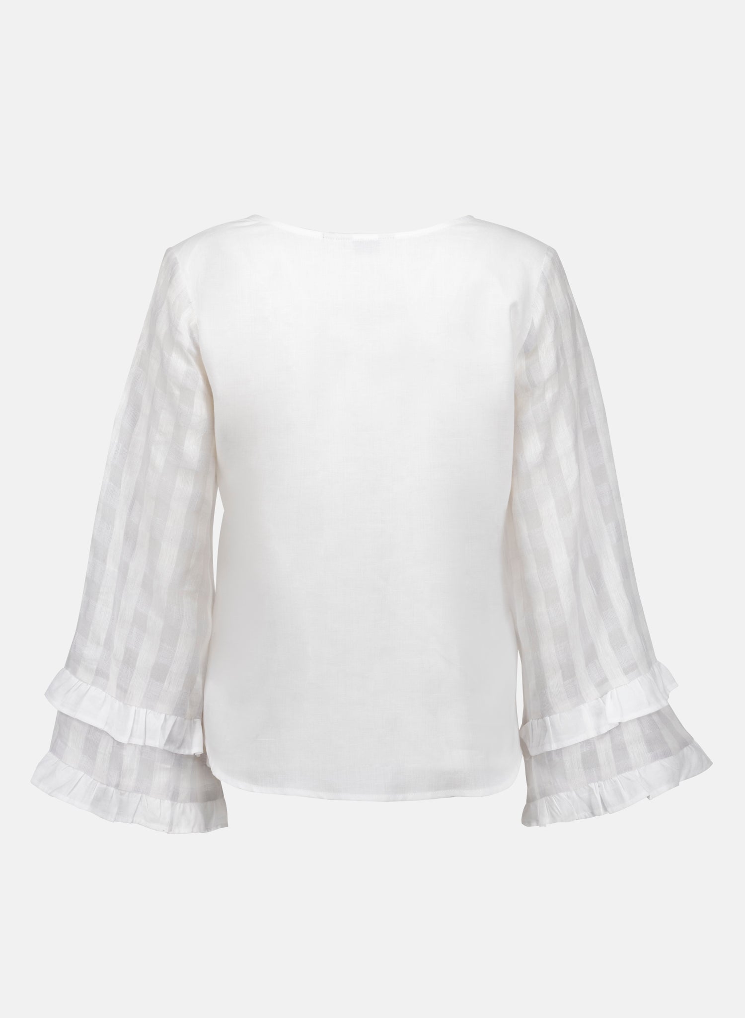 Blusa con mangas amplias Lino Algodón Menodora