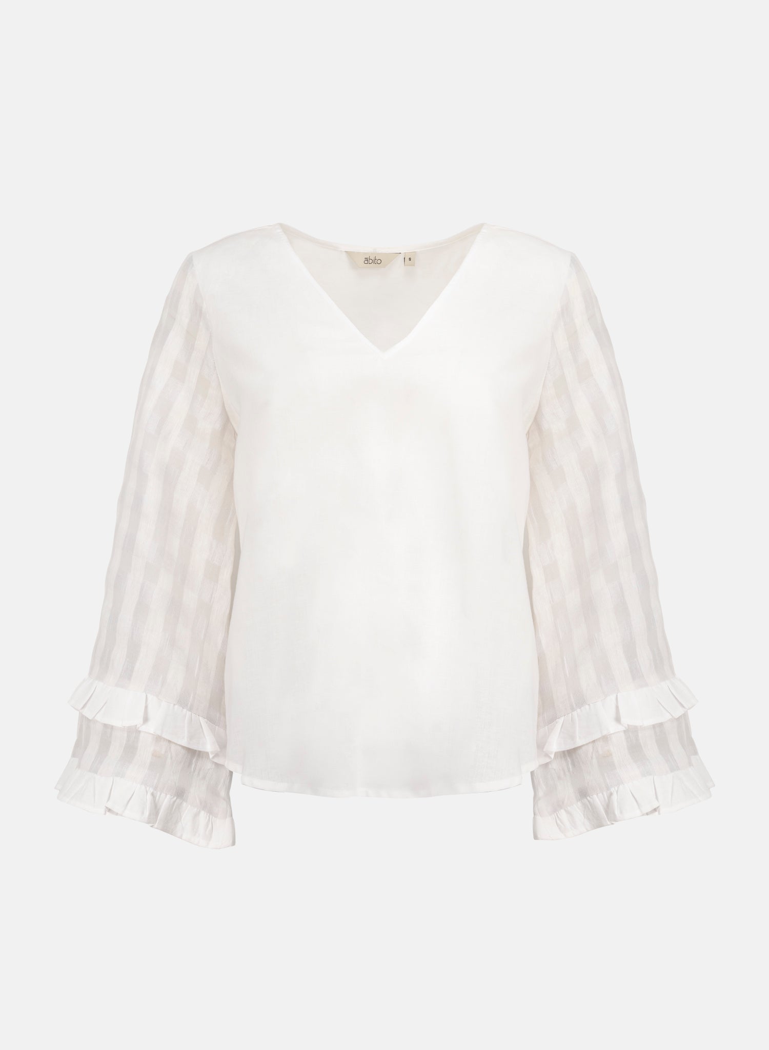 Blusa con mangas amplias Lino Algodón Menodora