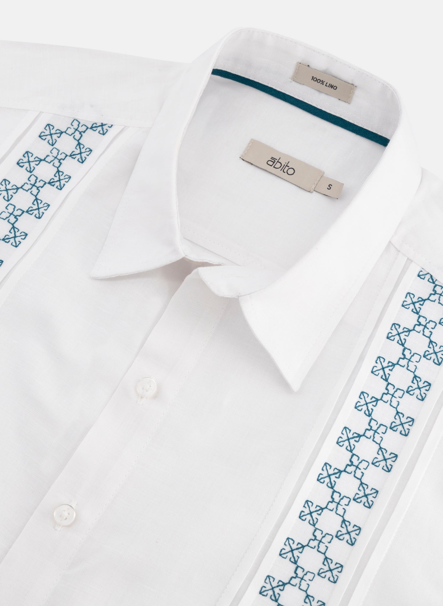 Guayabera manga corta 100% Lino Milton