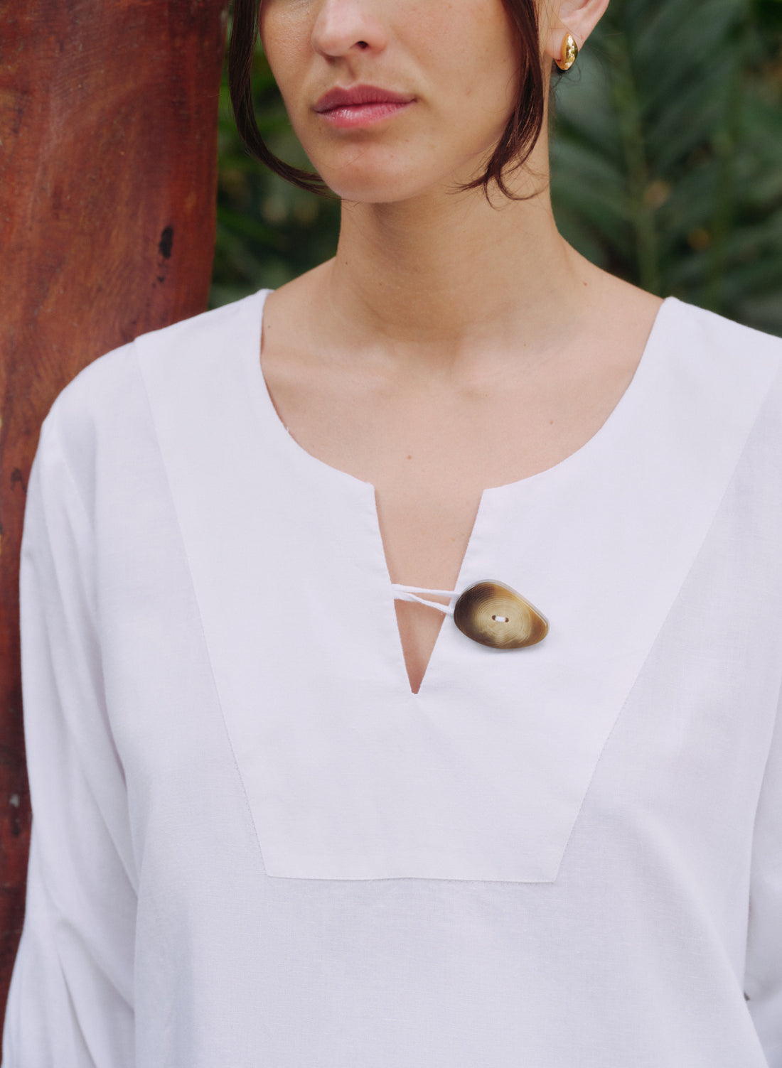 Blusa manga 3/4 Lino Algodón Misrha