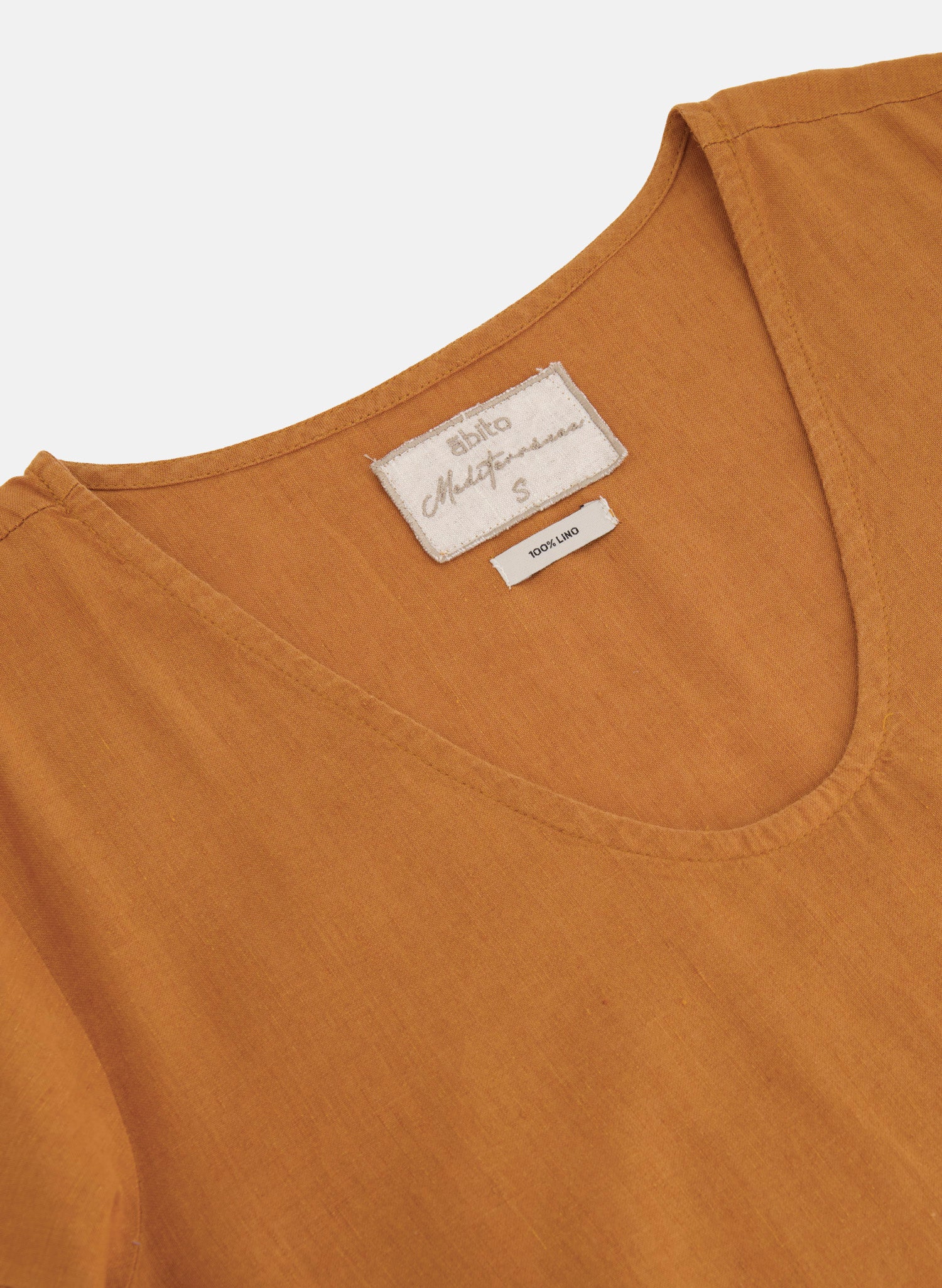 Vestido largo 100% Lino Modona