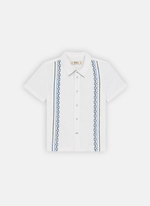 Camisa guayabera niño Lino Algodón Nathan