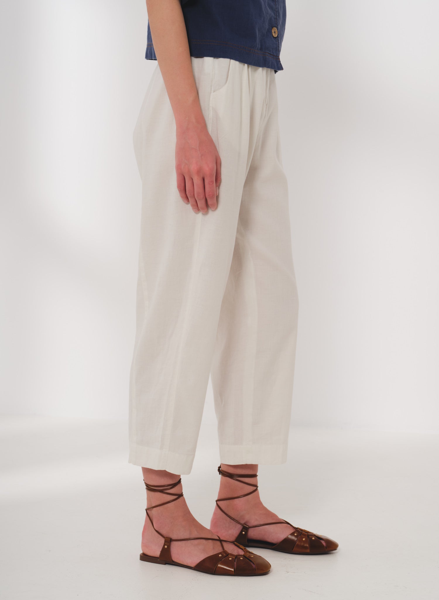 Pantalón a la cintura Lino Algodón Dubrovnik