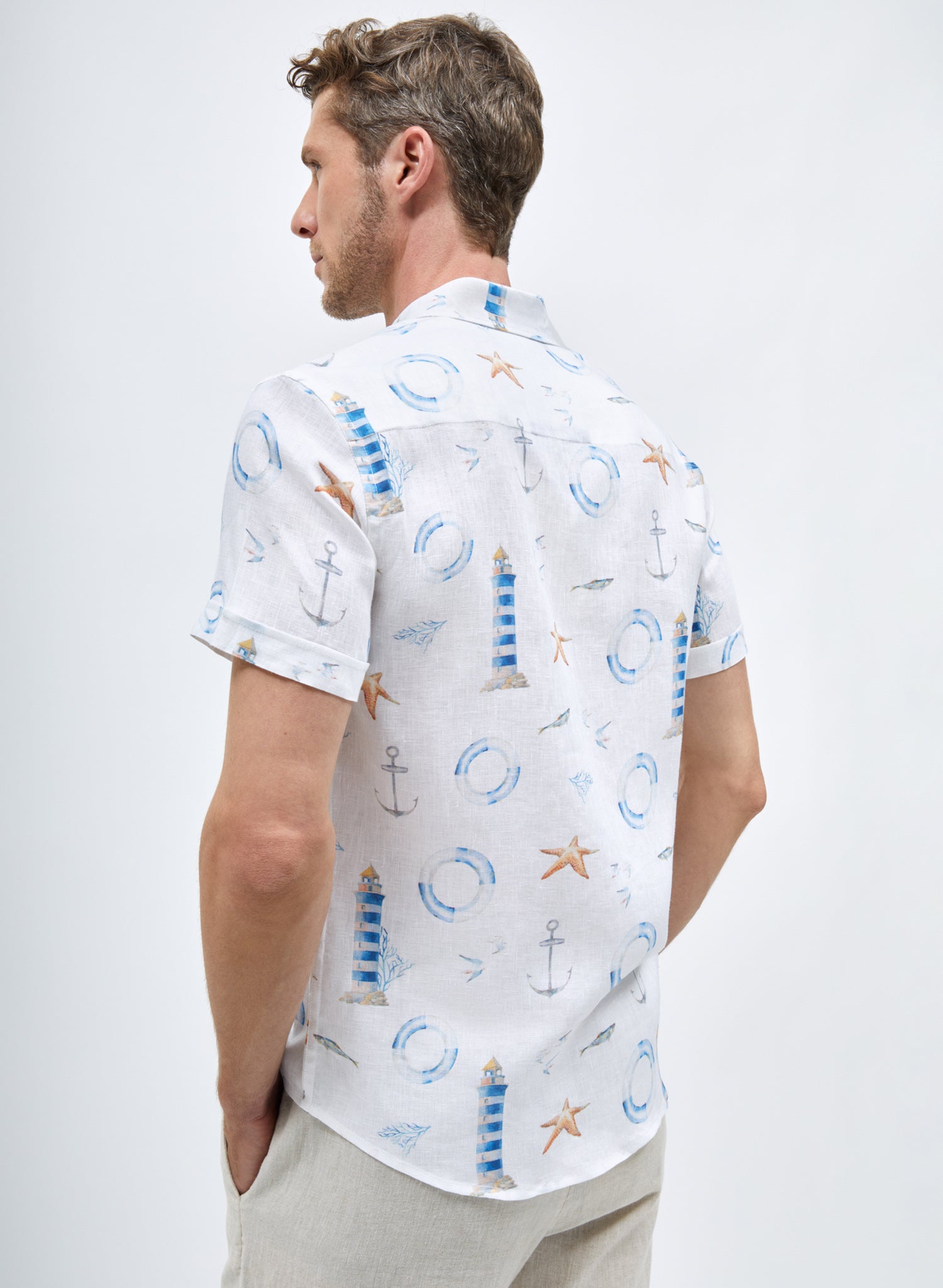 Camisa estampada Paraga Punta sur