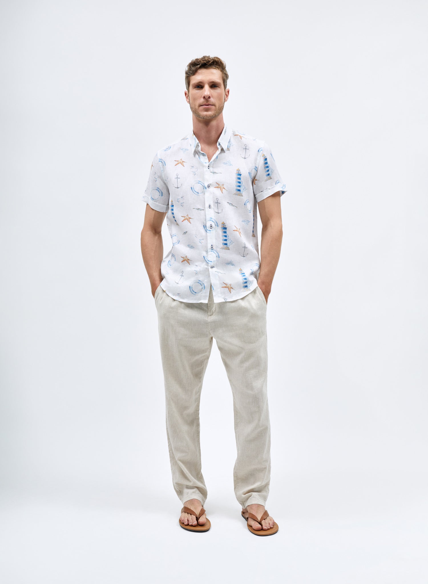 Camisa estampada Paraga Punta sur