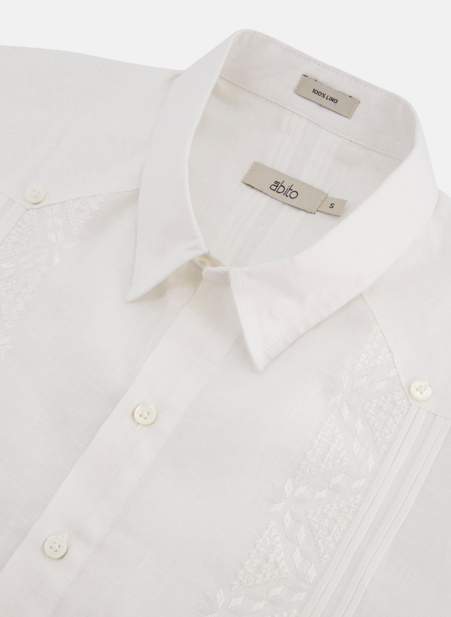 Guayabera manga larga 100% Lino Raphael