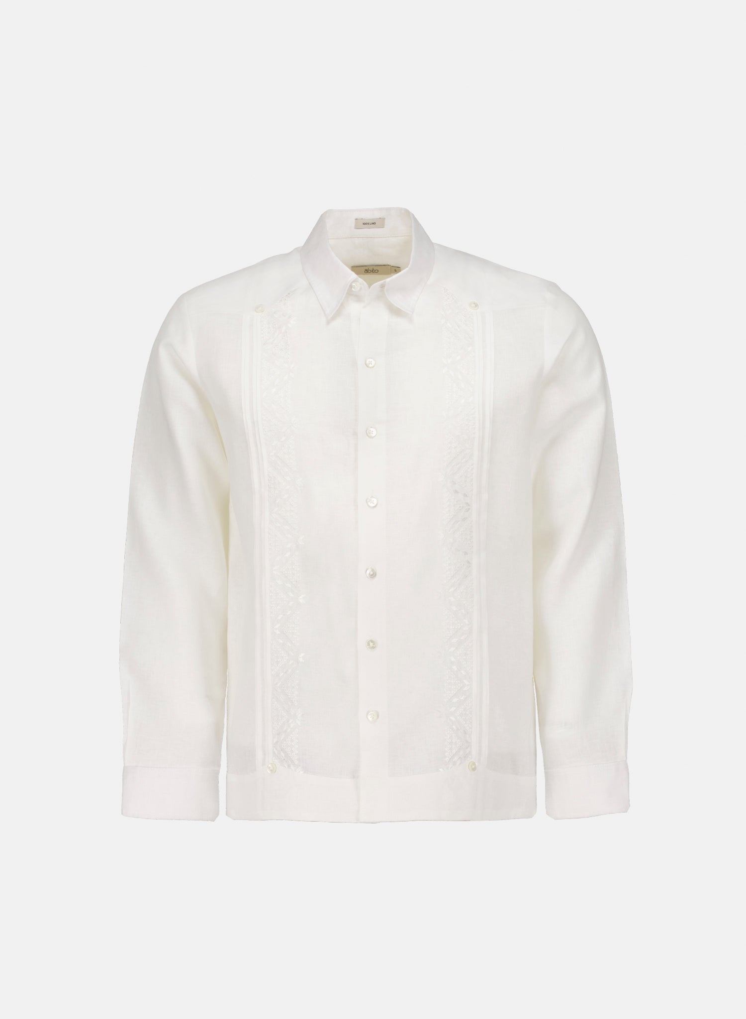 Guayabera manga larga 100% Lino Raphael