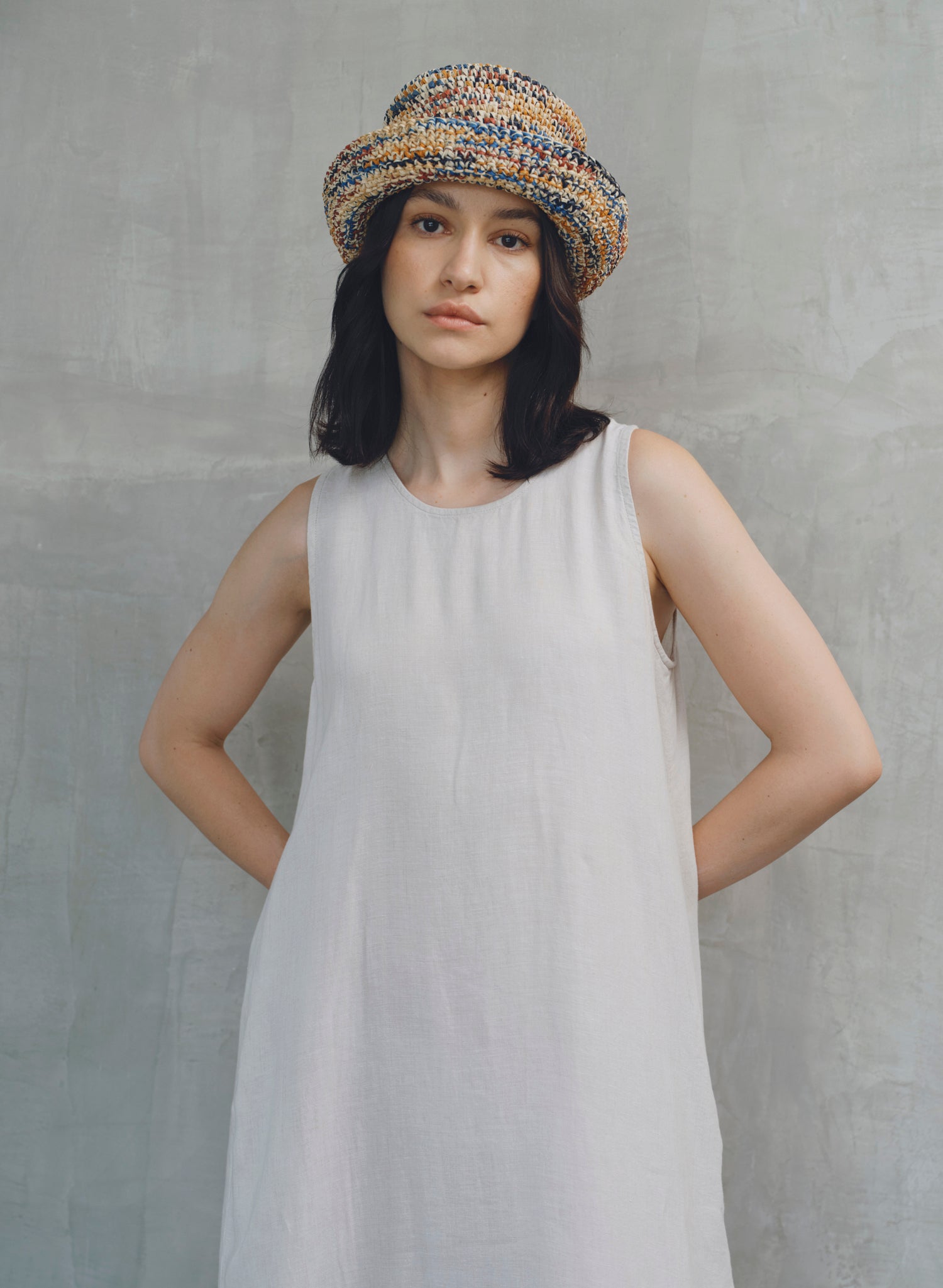 Vestido Largo 100% Lino Terrauzo