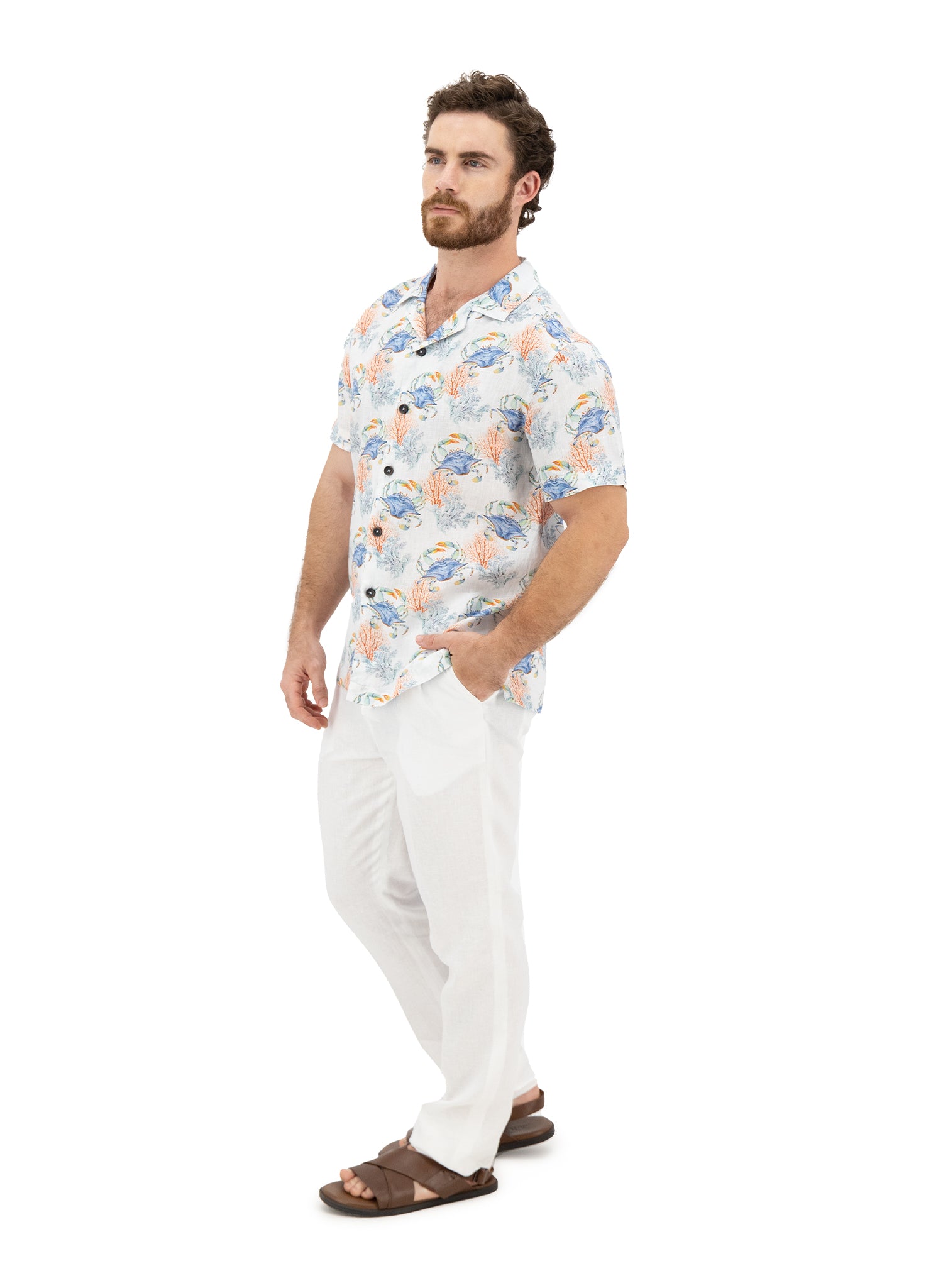 Camisa manga corta Tropical Crassun