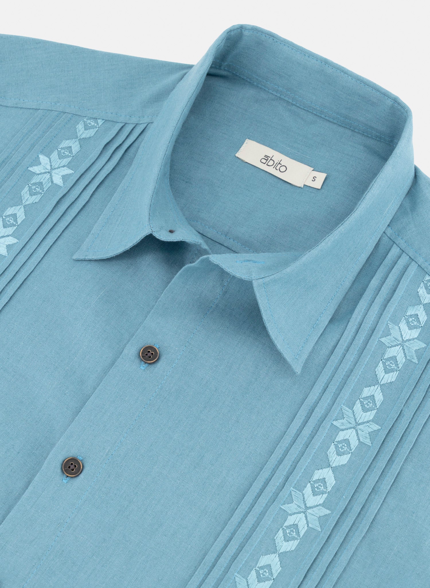 Guayabera manga corta Lino Algodón Uriel