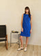 Vestido midi 100% lino Kent