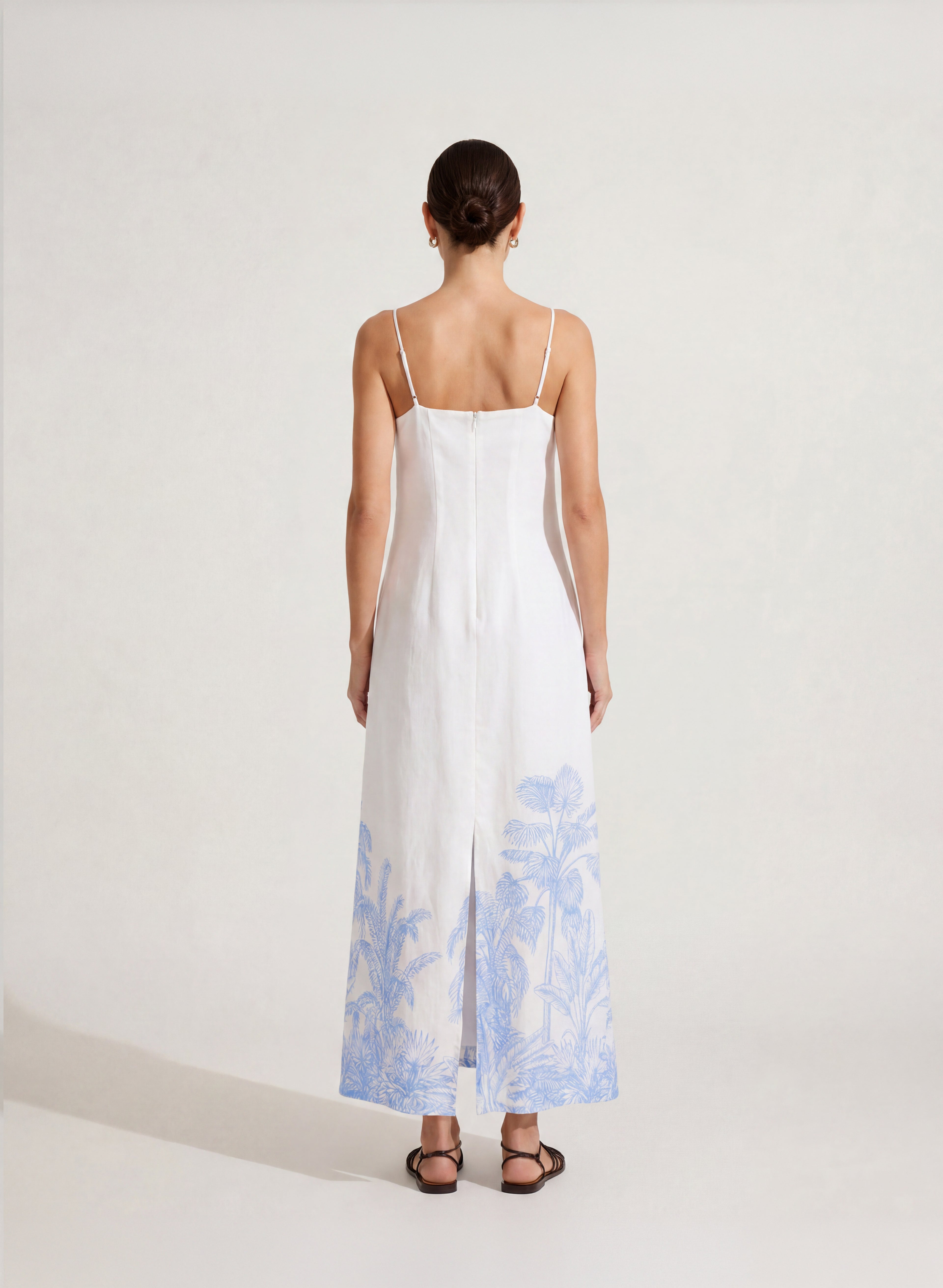 Vestido largo 100% Lino Brisa