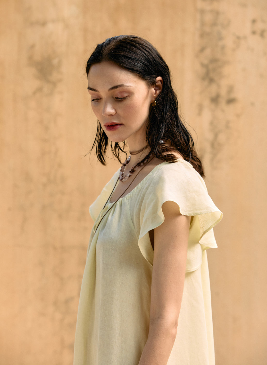 Vestido Largo 100% Lino Arabat