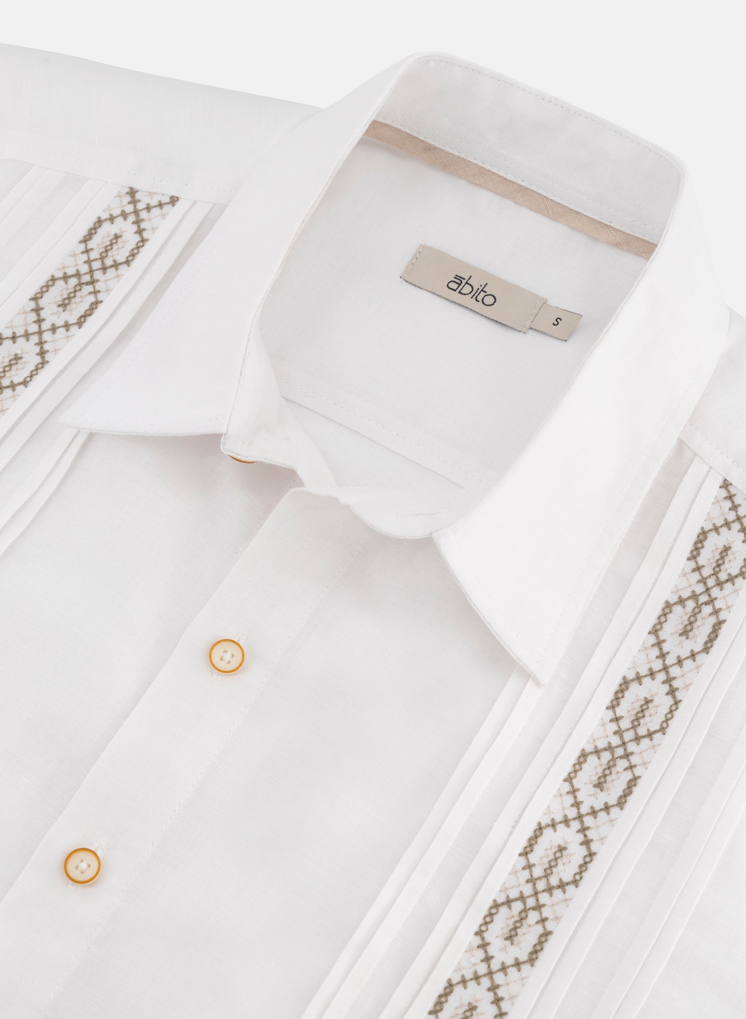 Guayabera manga corta Lino Algodón Will