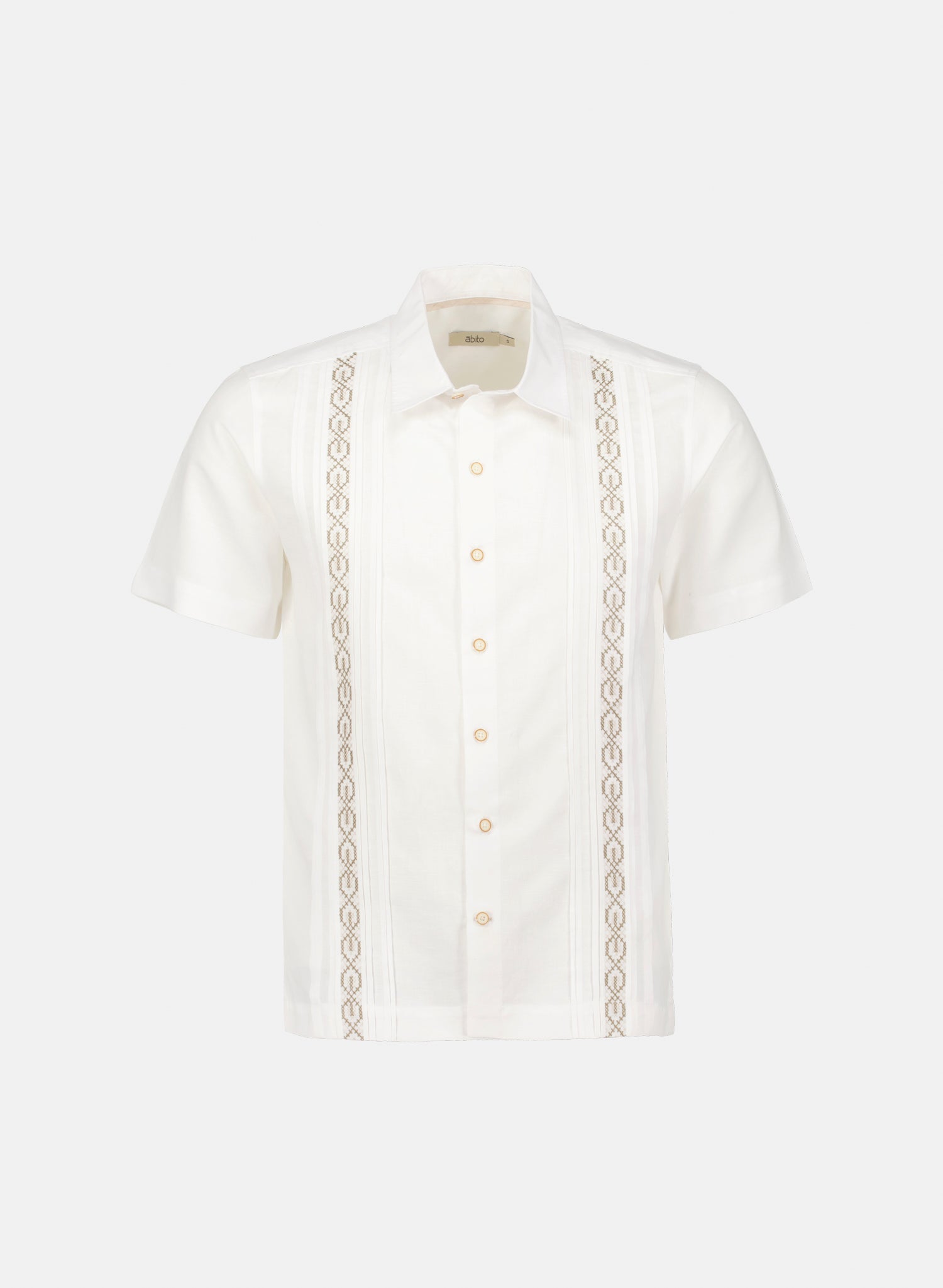 Guayabera manga corta Lino Algodón Will