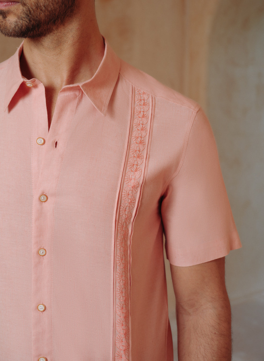 Guayabera Lino Algodón Zarote