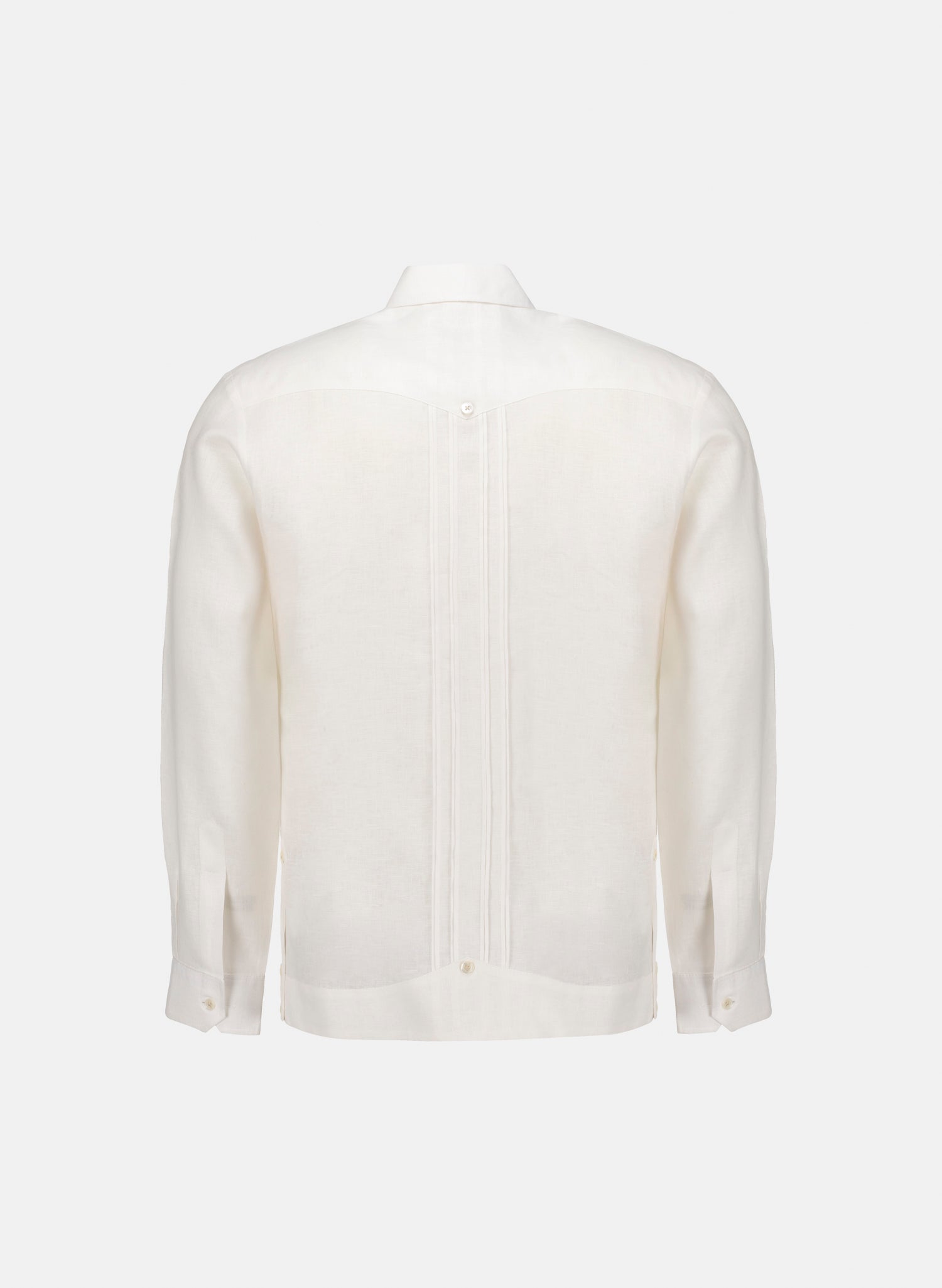 Guayabera manga larga 100% Lino Zolezzi