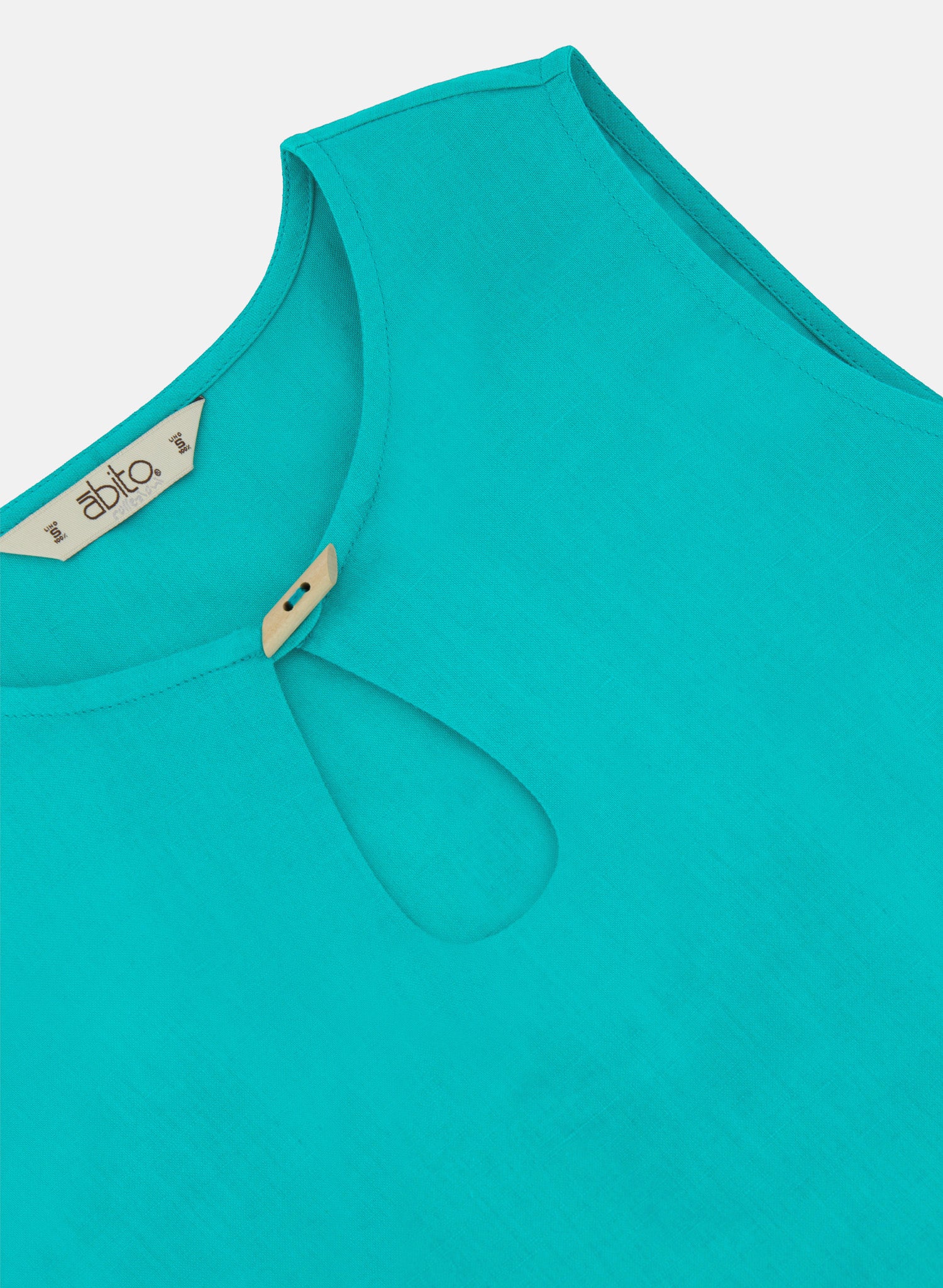 Blusa sin mangas Lino Algodón Terranova