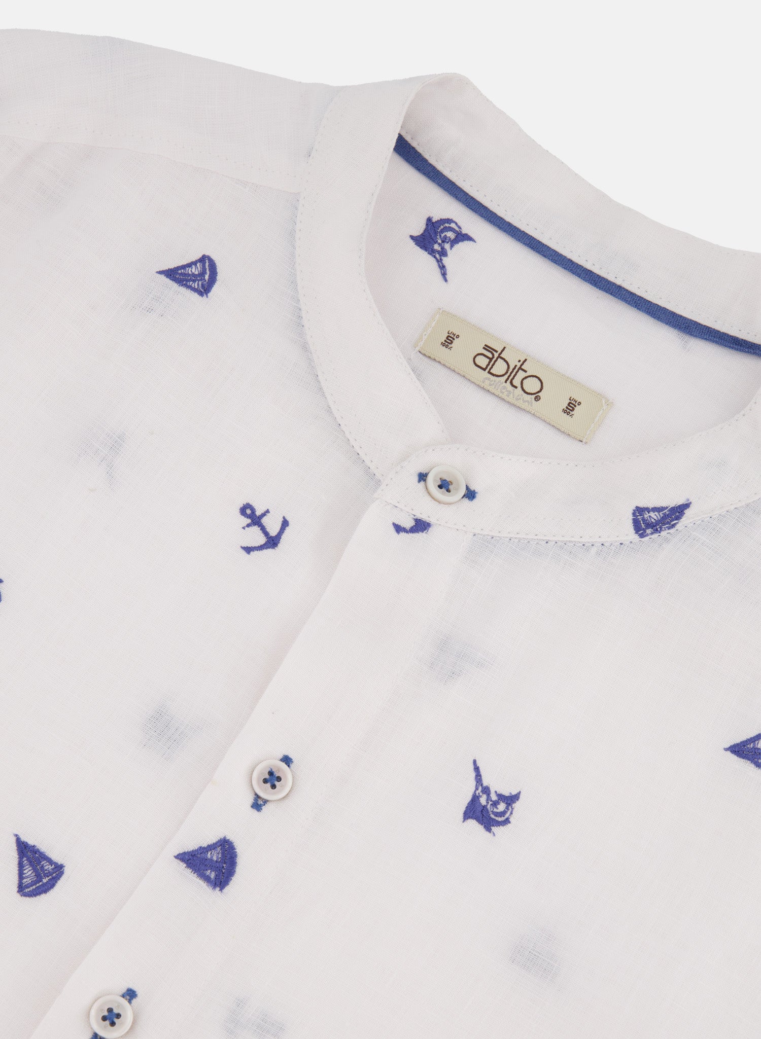 Camisa manga larga 100% Lino Mia Marino
