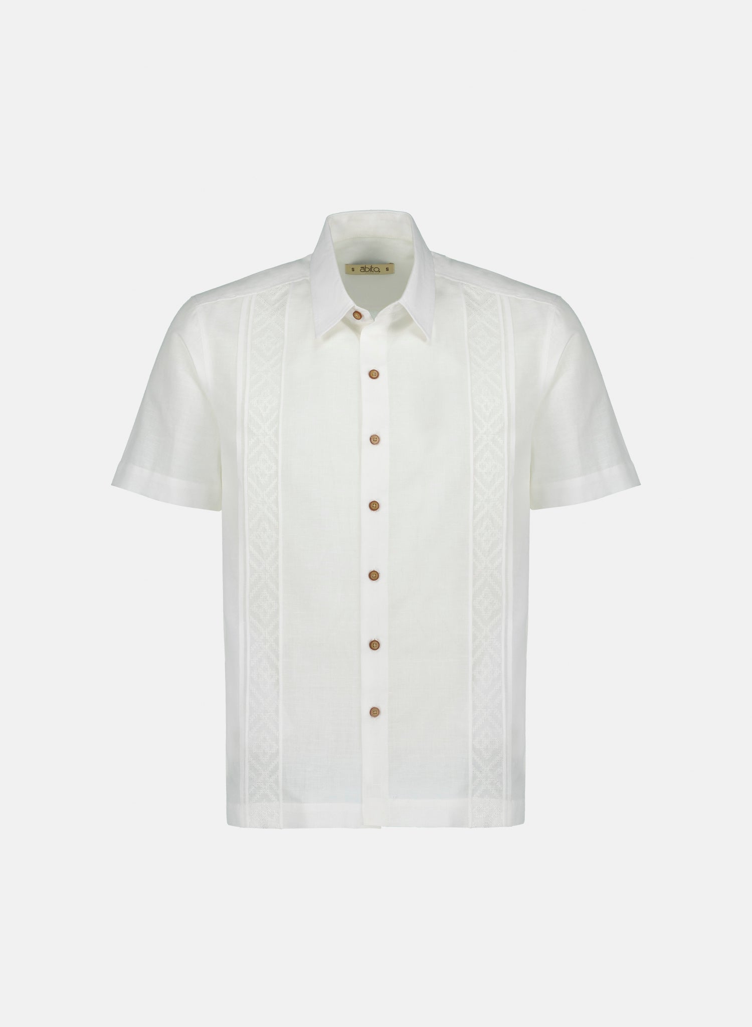 Guayabera manga corta Lino Algodón Robledo