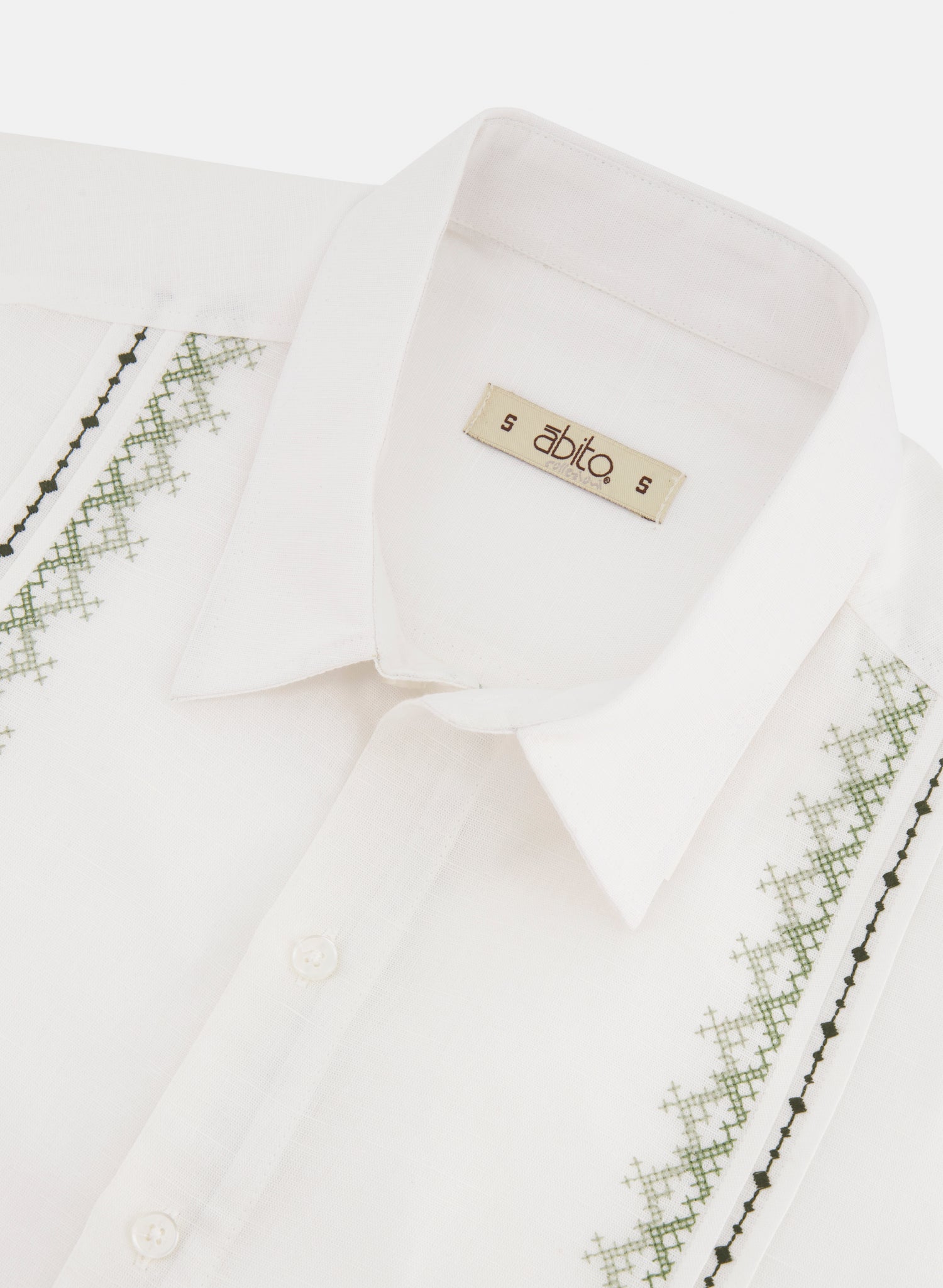 Guayabera manga corta Lino Algodón Teun