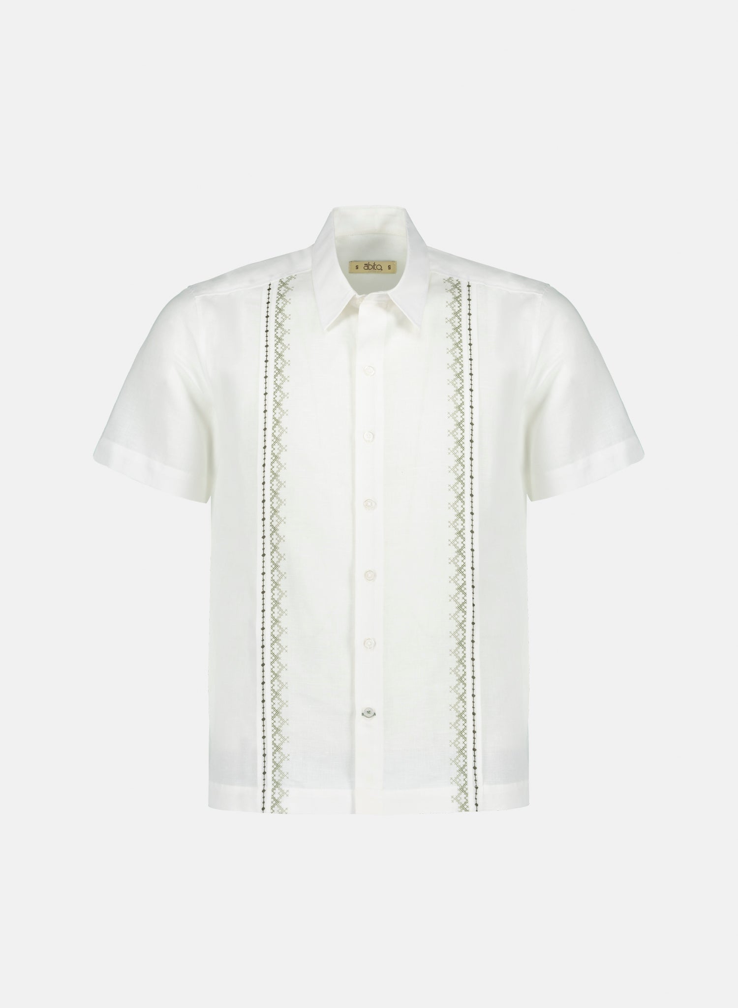 Guayabera manga corta Lino Algodón Teun