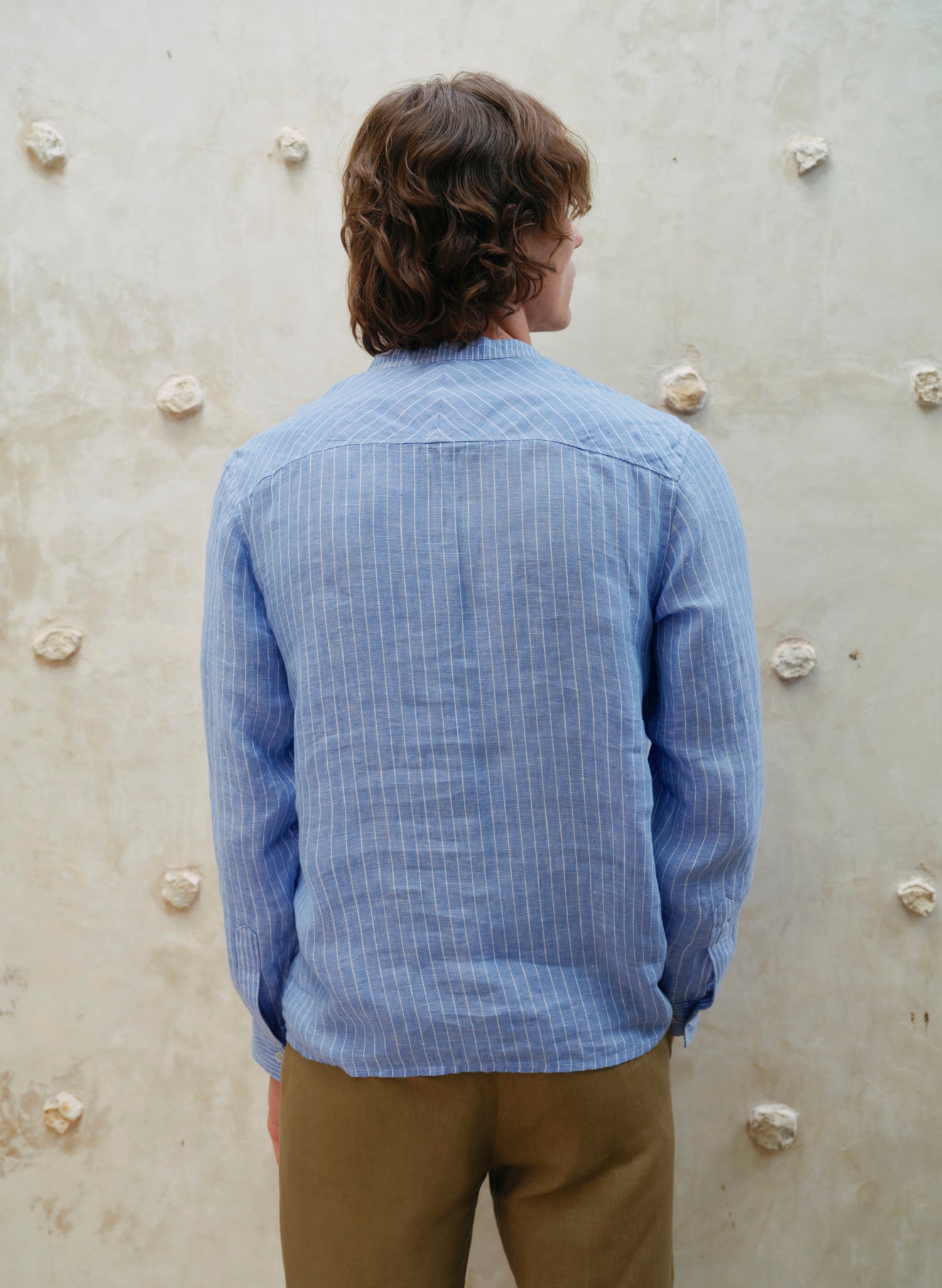 Camisa manga larga 100% Lino Neider