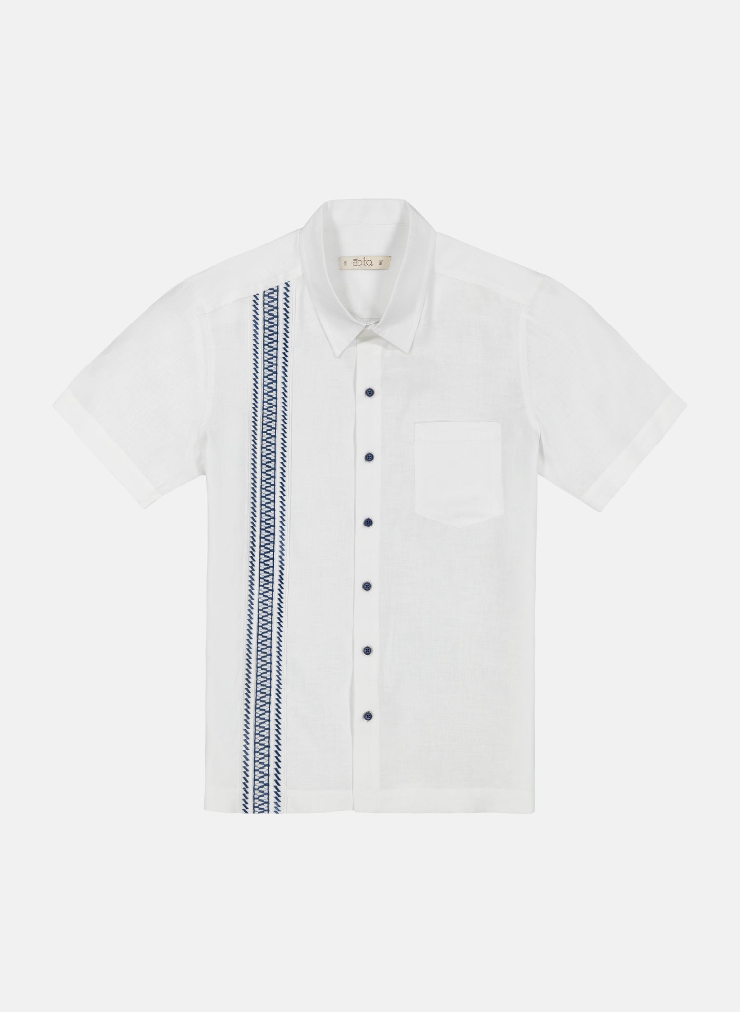 Guayabera manga corta Lino Algodón Nereo
